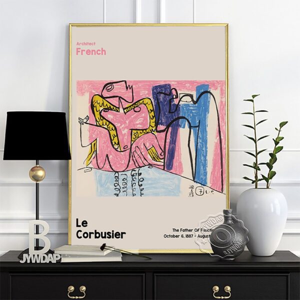 Quadro decorativo Le Corbusier 6
