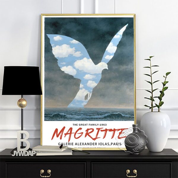 Quadro decorativo Rene Magritte 2