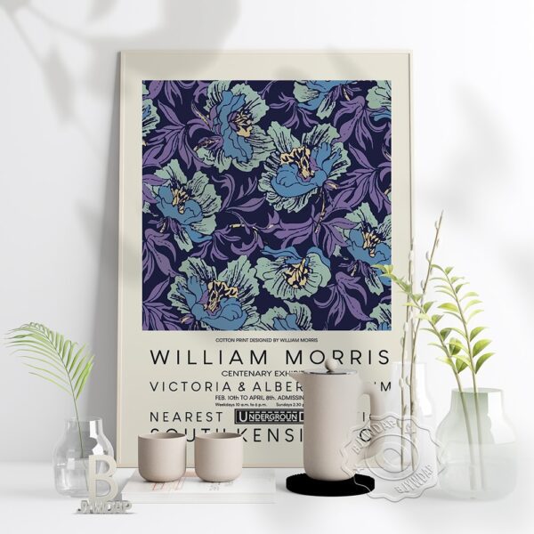 Quadro decorativo William Morris 1