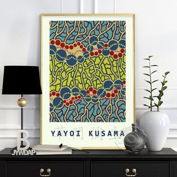 Quadro decorativo Yayoi Kusama 5
