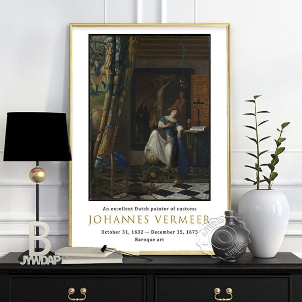 Quadro decorativo Johannes Vermeer 5