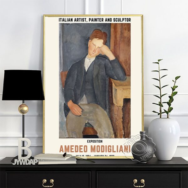 Quadro decorativo Amedeo Modigliani 5