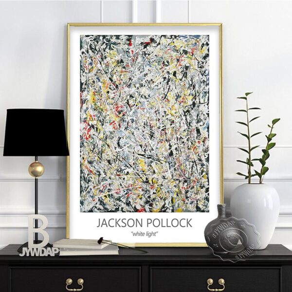 Quadro decorativo Jackson Pollock 3