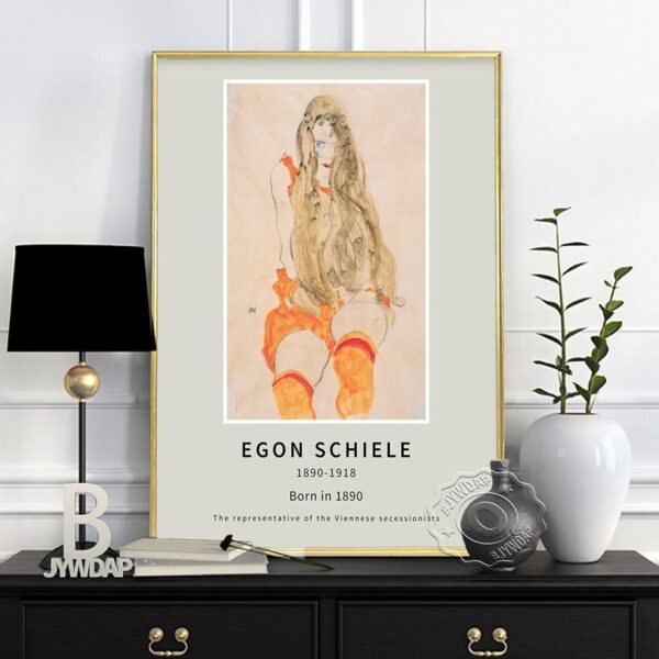 Quadro decorativo Egon Schiele 6