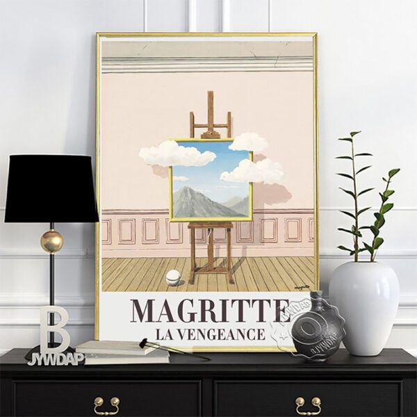 Quadro decorativo Rene Magritte 6