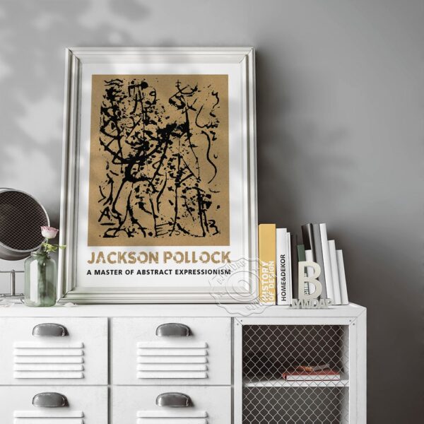 Quadro decorativo Jackson Pollock 6
