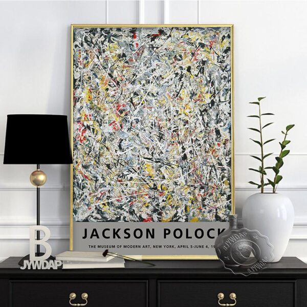 Quadro decorativo Jackson Pollock 4