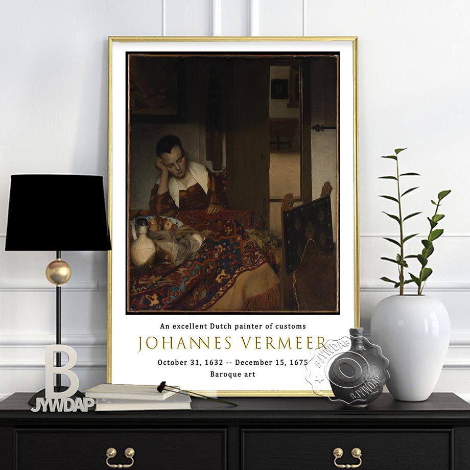 Quadro decorativo Johannes Vermeer 2