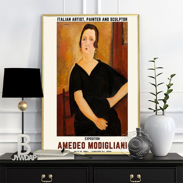 Quadro decorativo Amedeo Modigliani 6