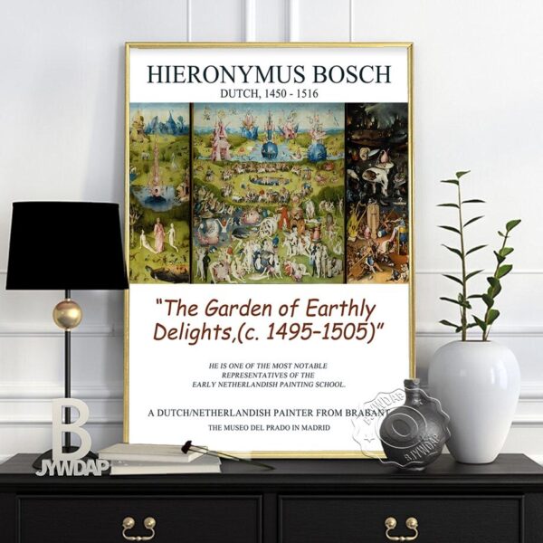 Quadro decorativo Hieronymus Bosch 2