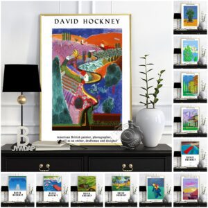 Quadro decorativo David Hockney 1