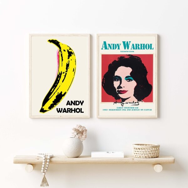 Quadro decorativo Andy Warhol 2