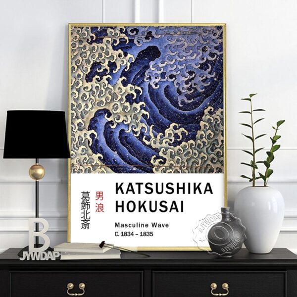 Quadro decorativo Katsushika Hokusai 3