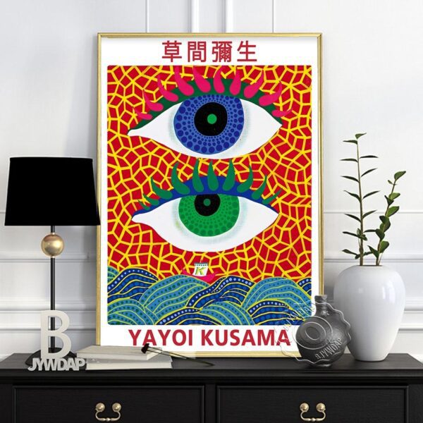 Quadro decorativo Yayoi Kusama 4