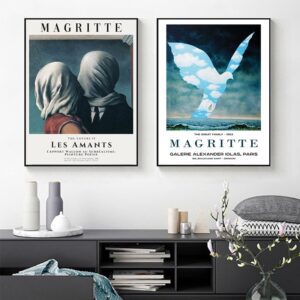 Quadro decorativo René Magritte 1