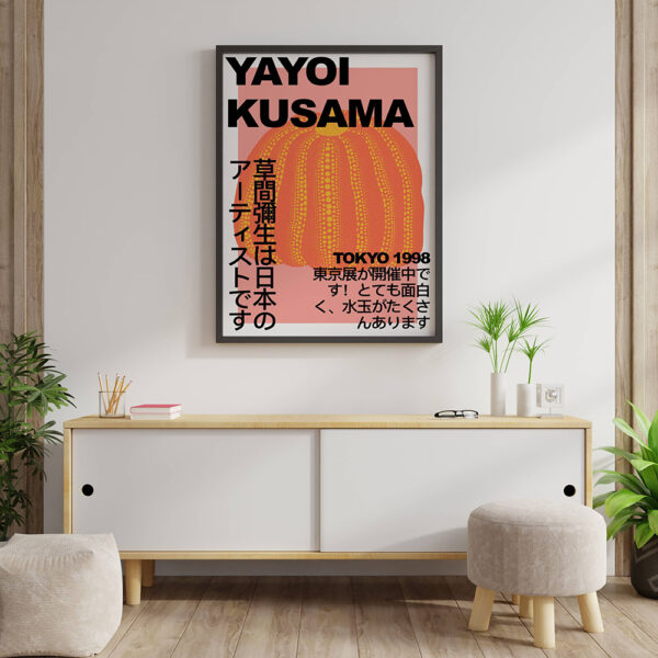 Quadro decorativo Yayoi Kusama 3