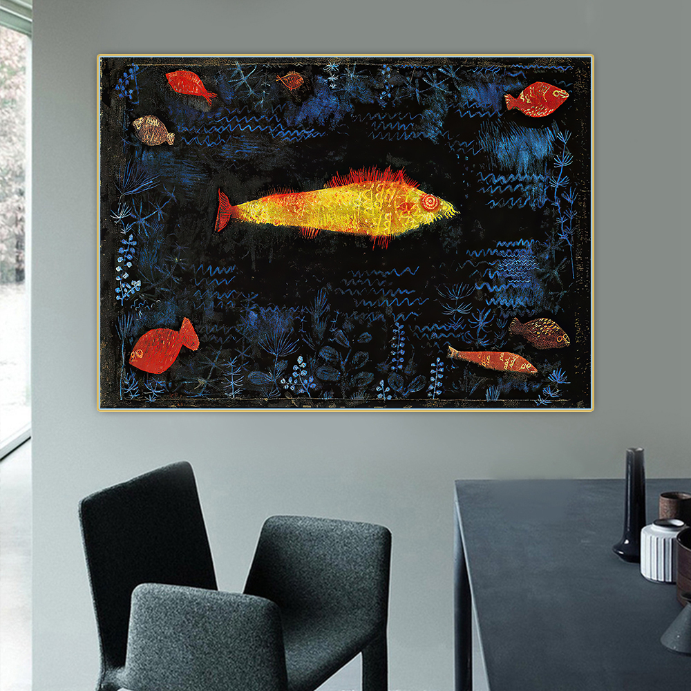 Quadro decorativo Paul Klee - O peixe dourado, 1925 1