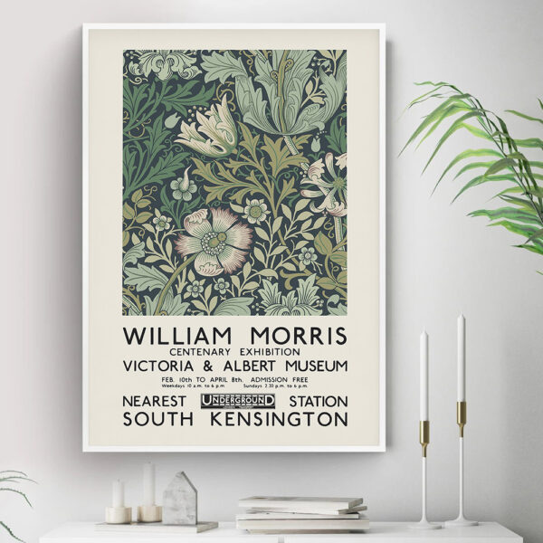 Quadro decorativo William Morris 3