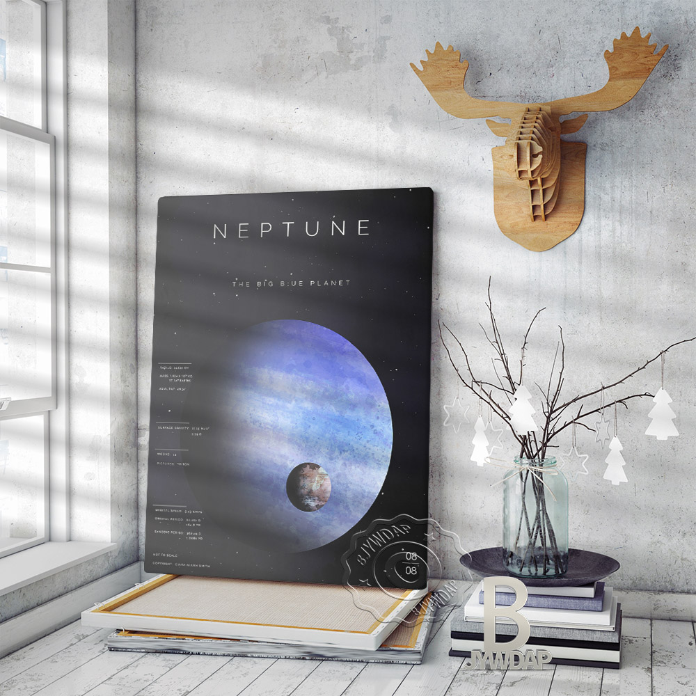 Quadro vintage Netuno 2
