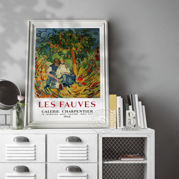 Quadro decorativo Maurice de Vlaminck "Les Fauves" - Picnic in the Country , 1905 6