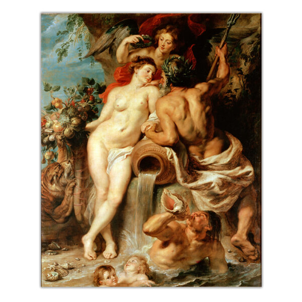 Quadro decorativo Peter Paul Rubens - The Union of Earth and Water, 1618 4