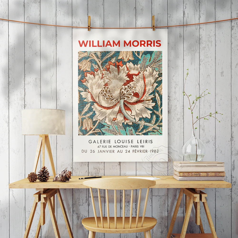 Quadro decorativo William Morris 1