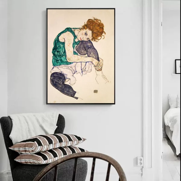 Quadro decorativo Egon Schiele 3