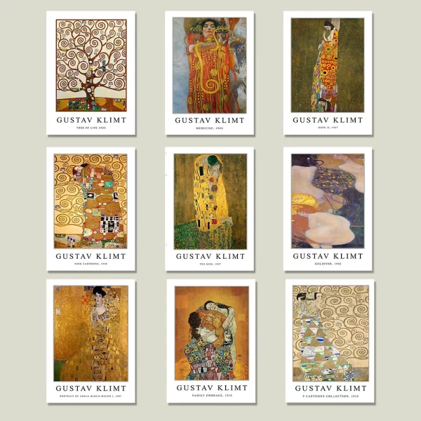 Quadro Decorativo Gustav Klimt