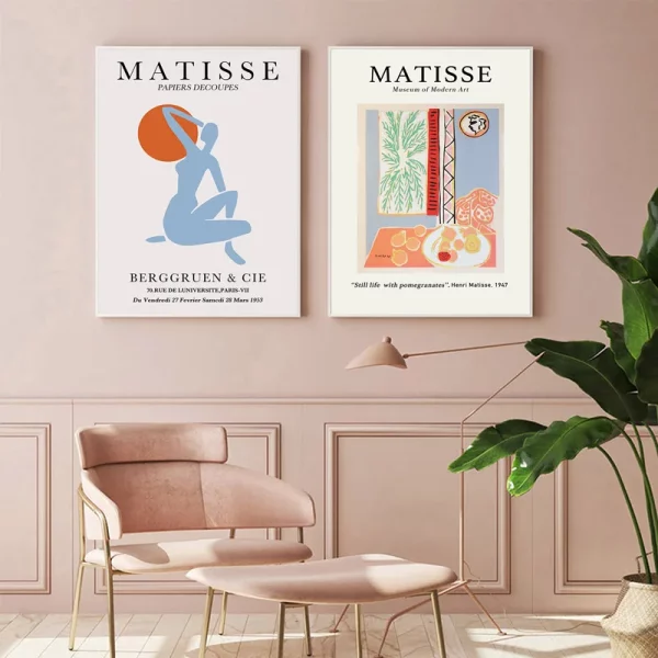 Quadro Decorativo Henri Matisse 25