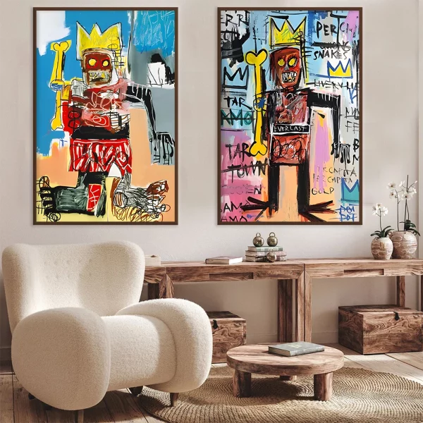 Quadro Decorativo Jean Michel Basquiat 108