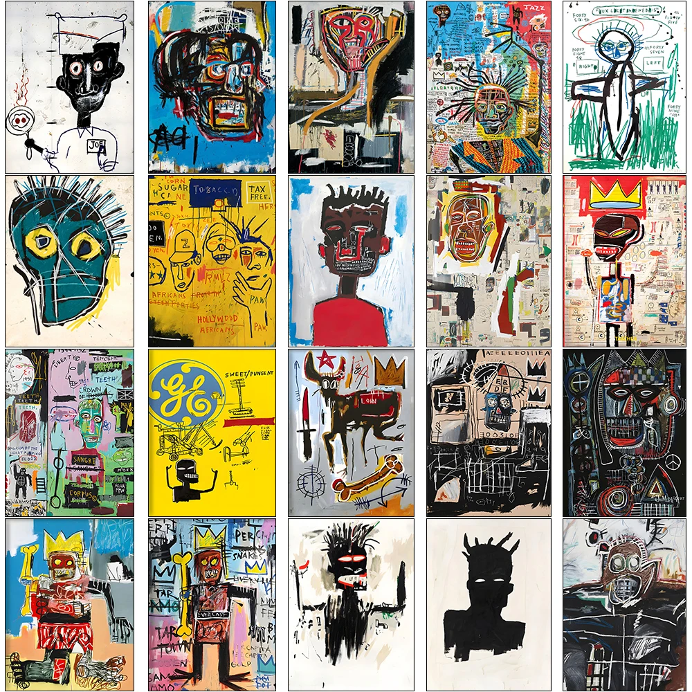 Quadro Decorativo Jean Michel Basquiat 111