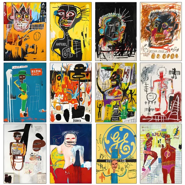 Quadro Decorativo Jean Michel Basquiat 128