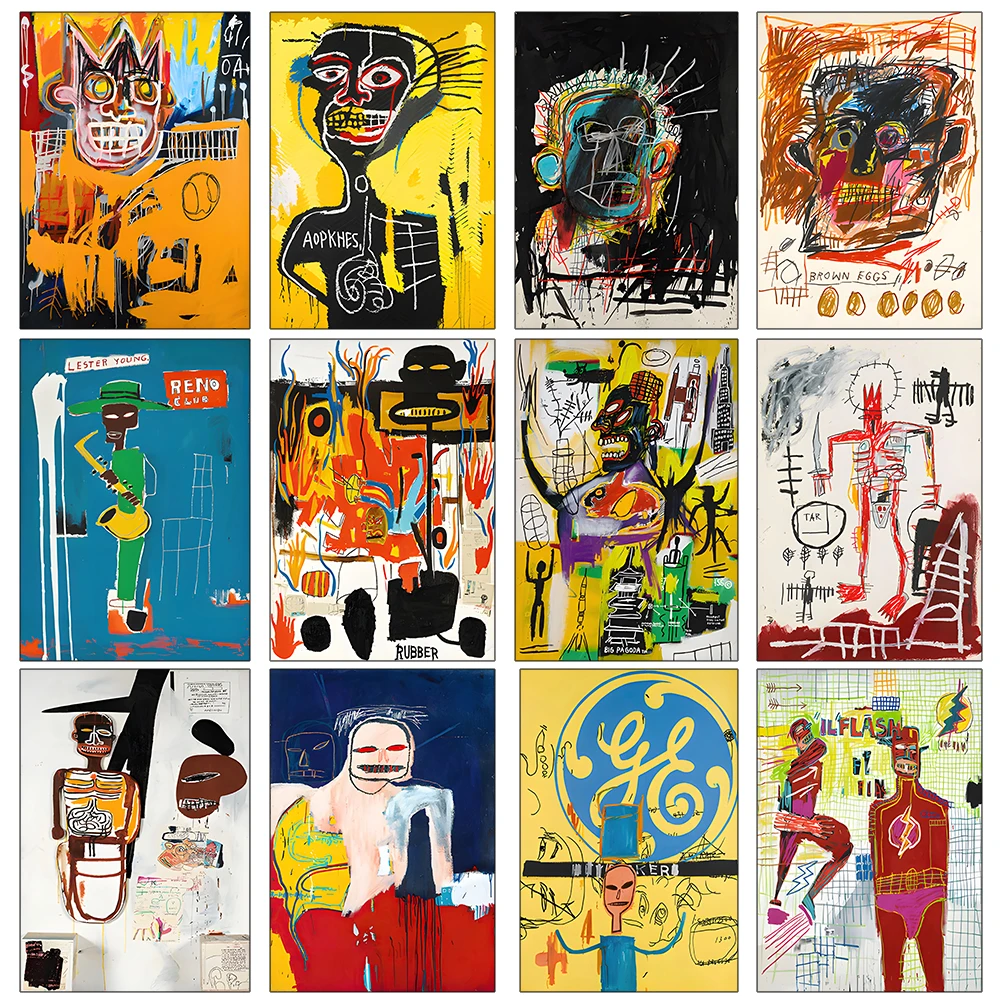 Quadro Decorativo Jean Michel Basquiat 143