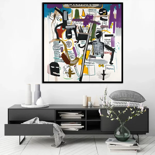 Quadro decorativo Jean Michel Basquiat 5