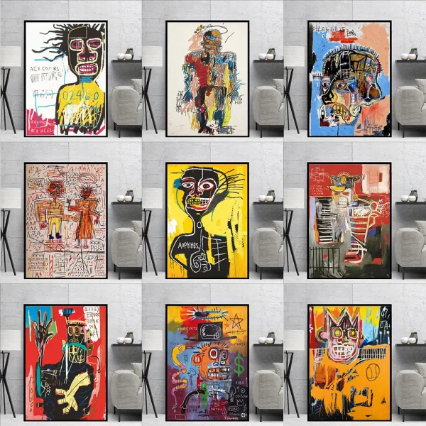 Quadro Decorativo Jean Michel Basquiat 17
