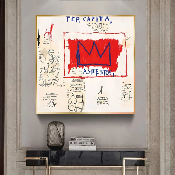 Quadro decorativo Jean Michel Basquiat 3