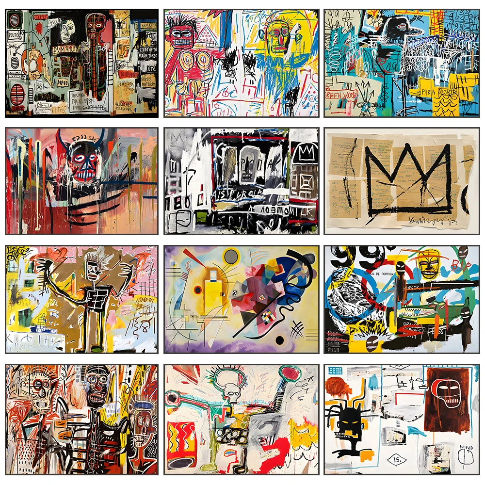 Quadro Decorativo Jean Michel Basquiat 44
