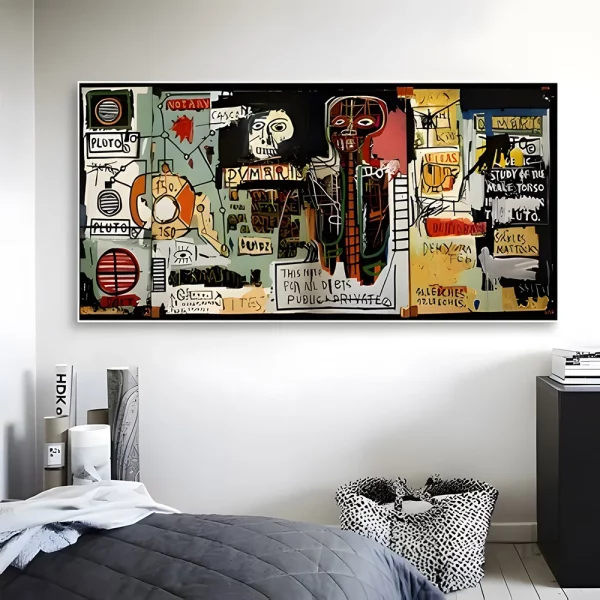 Quadro Decorativo Jean Michel Basquiat 77