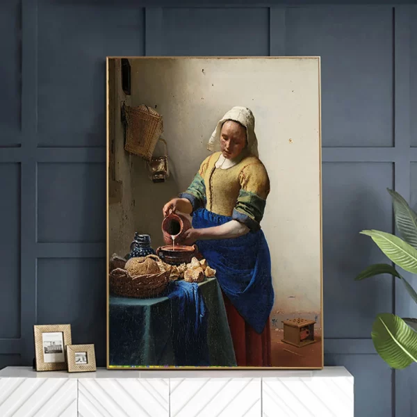 Quadro Decorativo Johannes Vermeer 3