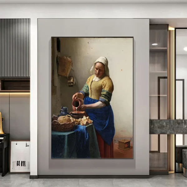 Quadro Decorativo Johannes Vermeer 4