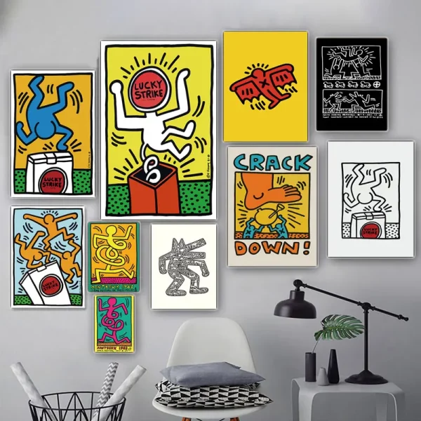 Quadro Decorativo Keith Haring 25