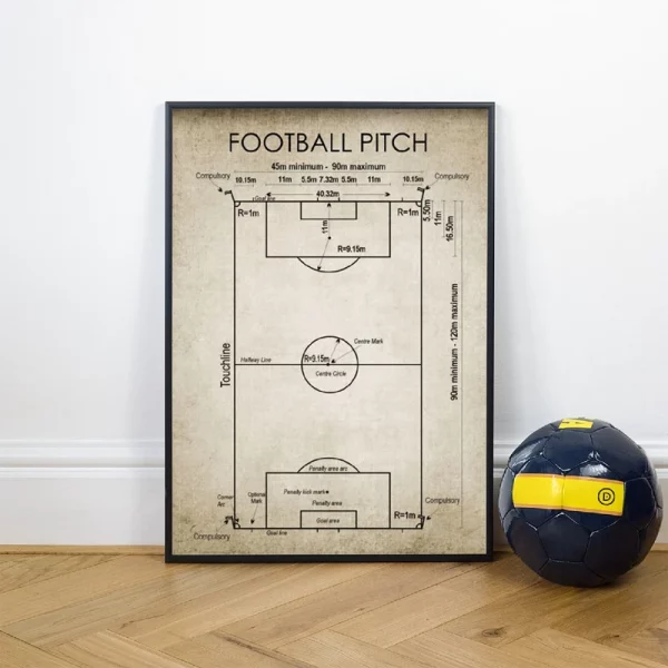 Quadro Futebol Patente 7