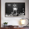 Quadro Muhammad Ali boxe vintage