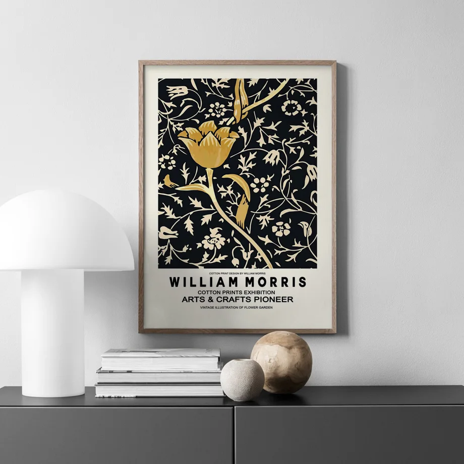 Quadro decorativo William Morris 2