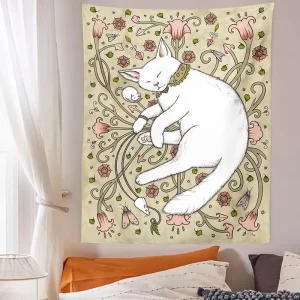 Tapeçaria de parede gatinho